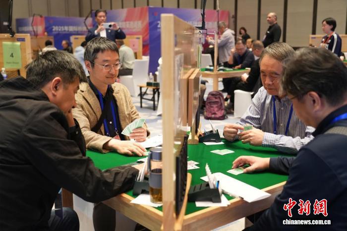 2025国际桥牌精英邀请赛青岛开赛 全球19支劲旅角