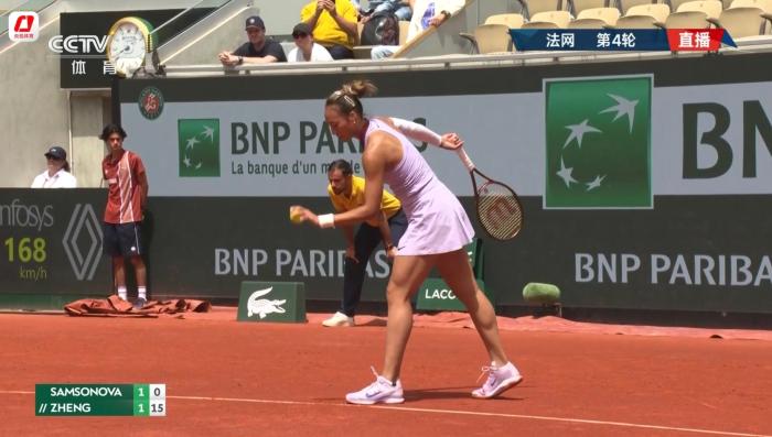 郑钦文法网女单八强首秀 创个人赛会最佳战绩