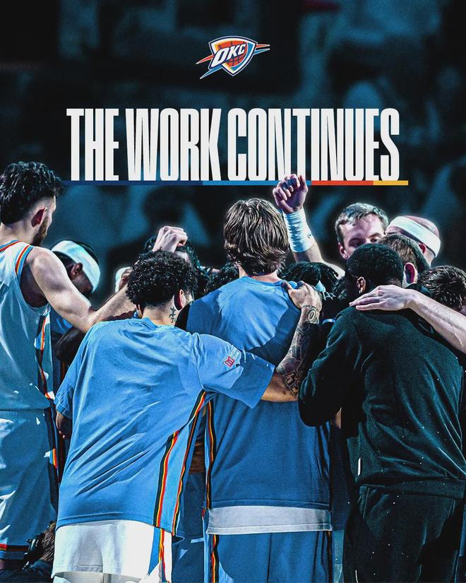 雷霆横扫洛杉矶双雄锁定联盟第一，防守效率登